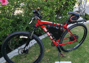 My 48V 2000W Diamond Back Mountain Bike with 52V 20AH Bat