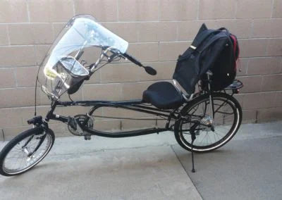 Recumbent rider