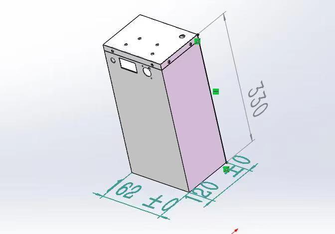 72V 30AH Ultra Light Rectangle Battery Pack for 5000 Watt High Speed E-bike Motor - Image 3